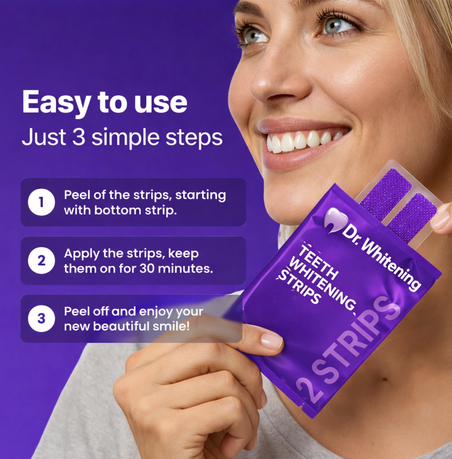 Dr. Whitening Purple Strips